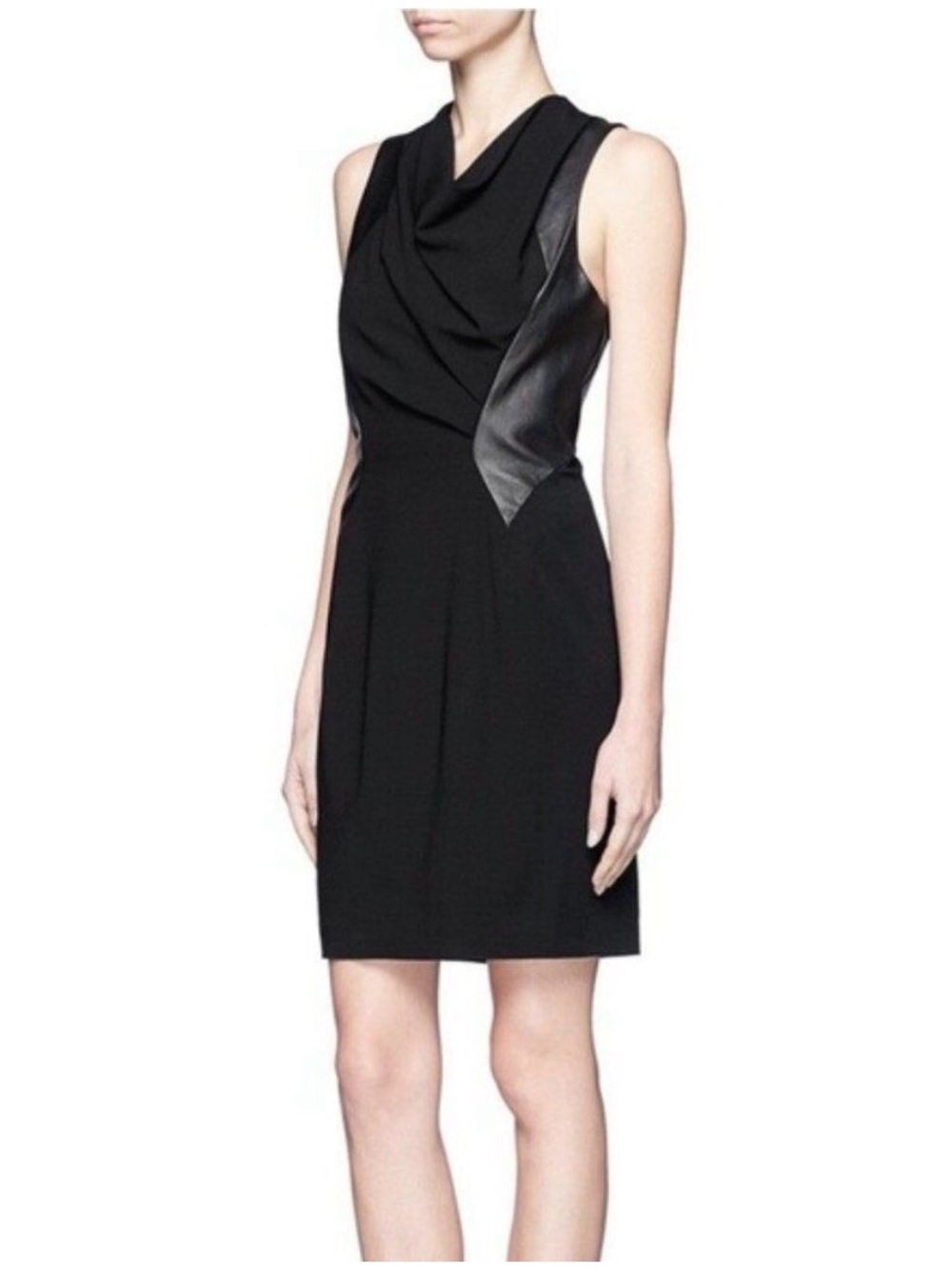 Helmut Lang Elegant Cowl Neck Dress size 0